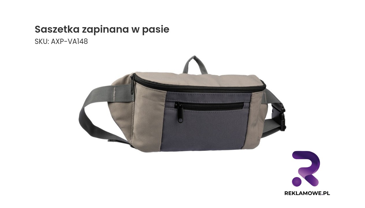 Saszetka zapinana w pasie, idealna na każdą okazję