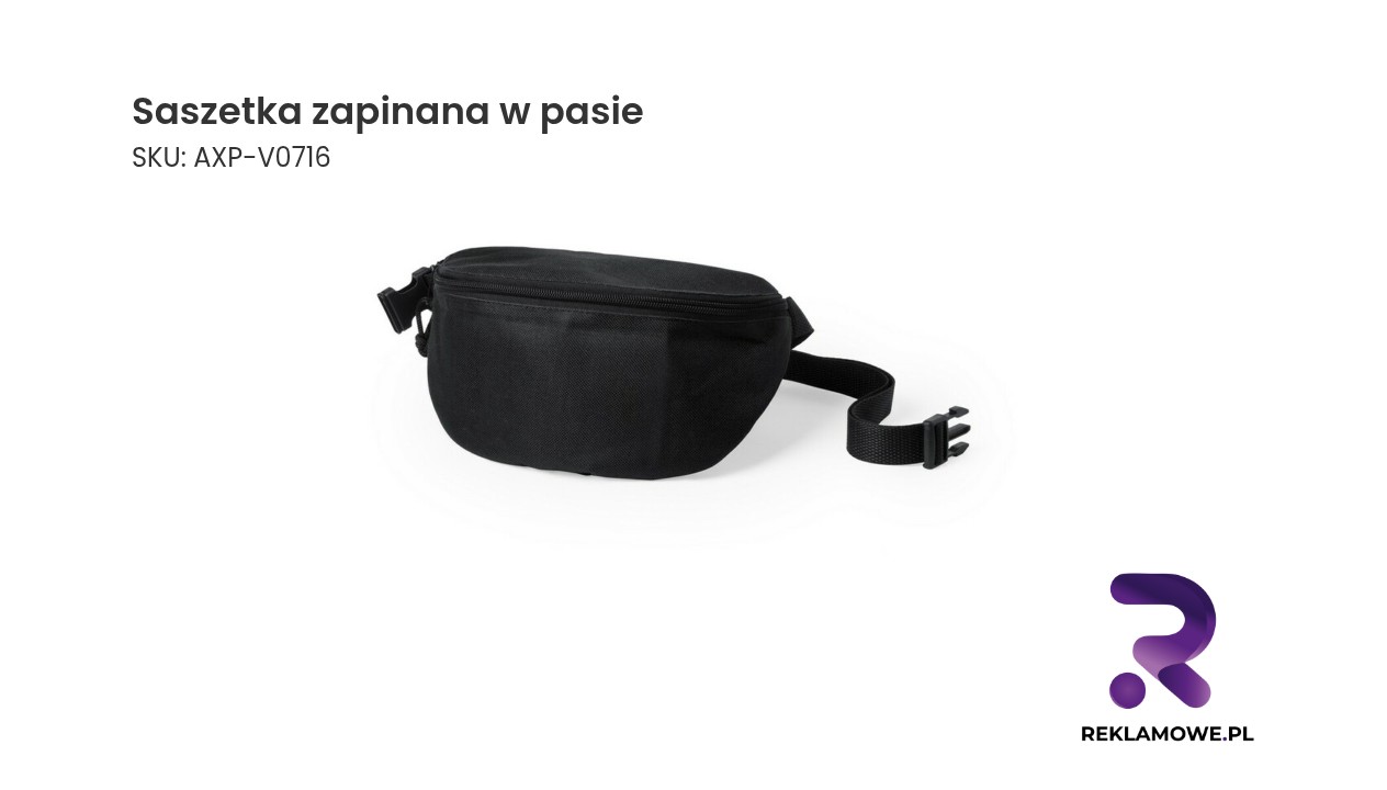 Saszetka zapinana w pasie do przechowywania przedmiotów