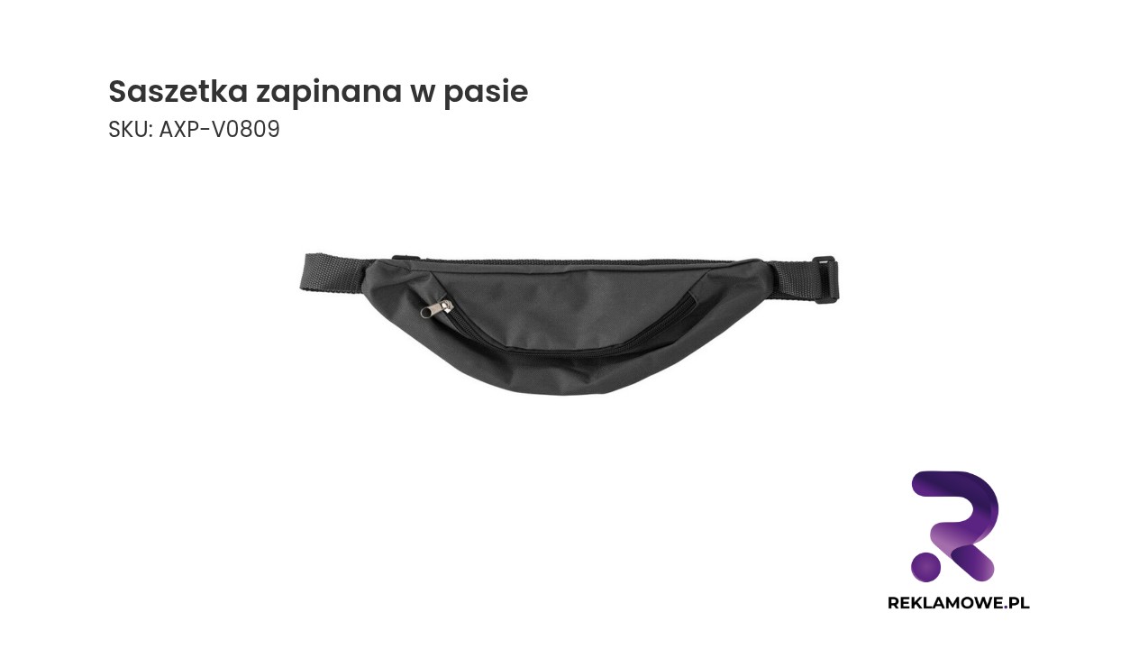 Saszetka zapinana w pasie na codzienne spacery i wyjścia
