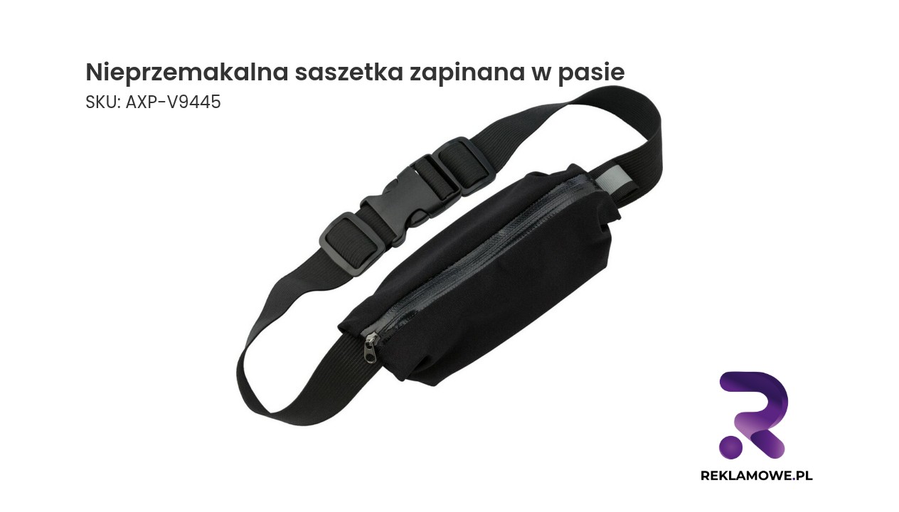 Nieprzemakalna saszetka zapinana w pasie – wodoodporna nerka na biodra
