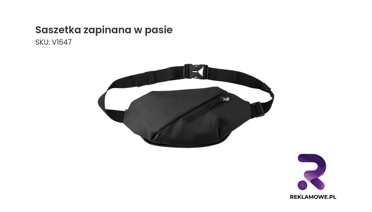 Saszetka zapinana w pasie praktyczna i wygodna