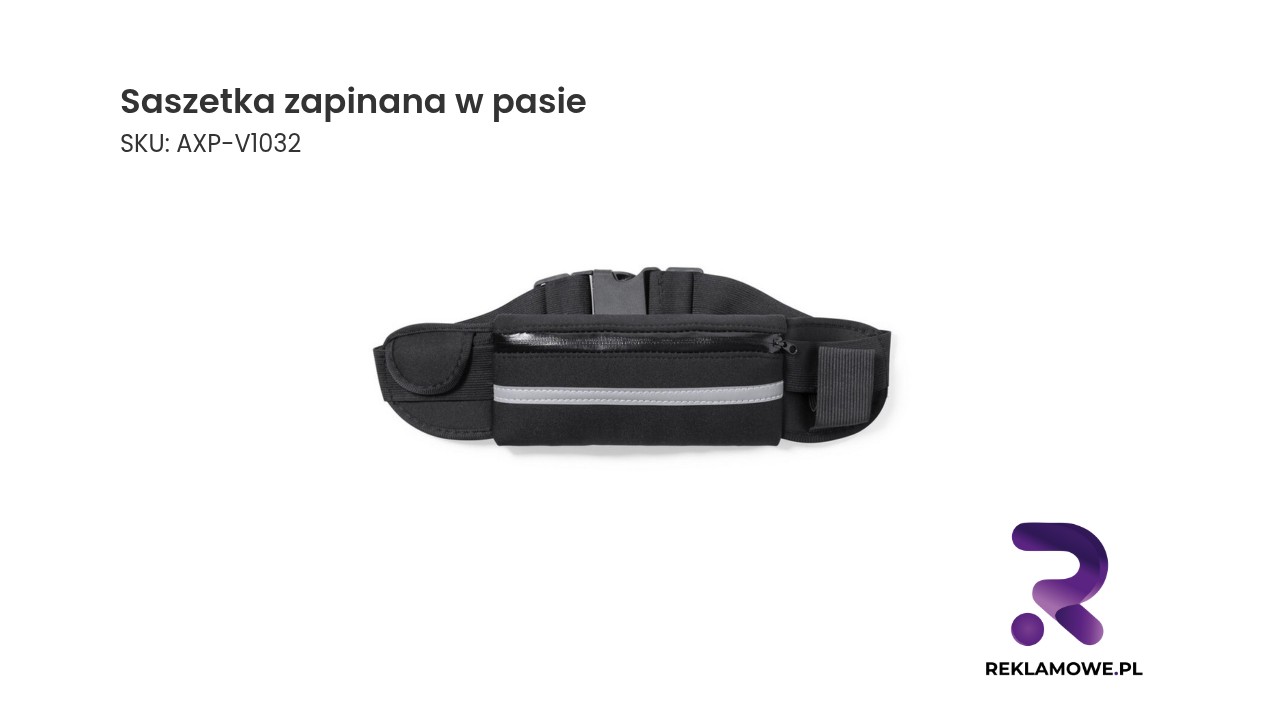 Saszetka zapinana w pasie idealna na wycieczki