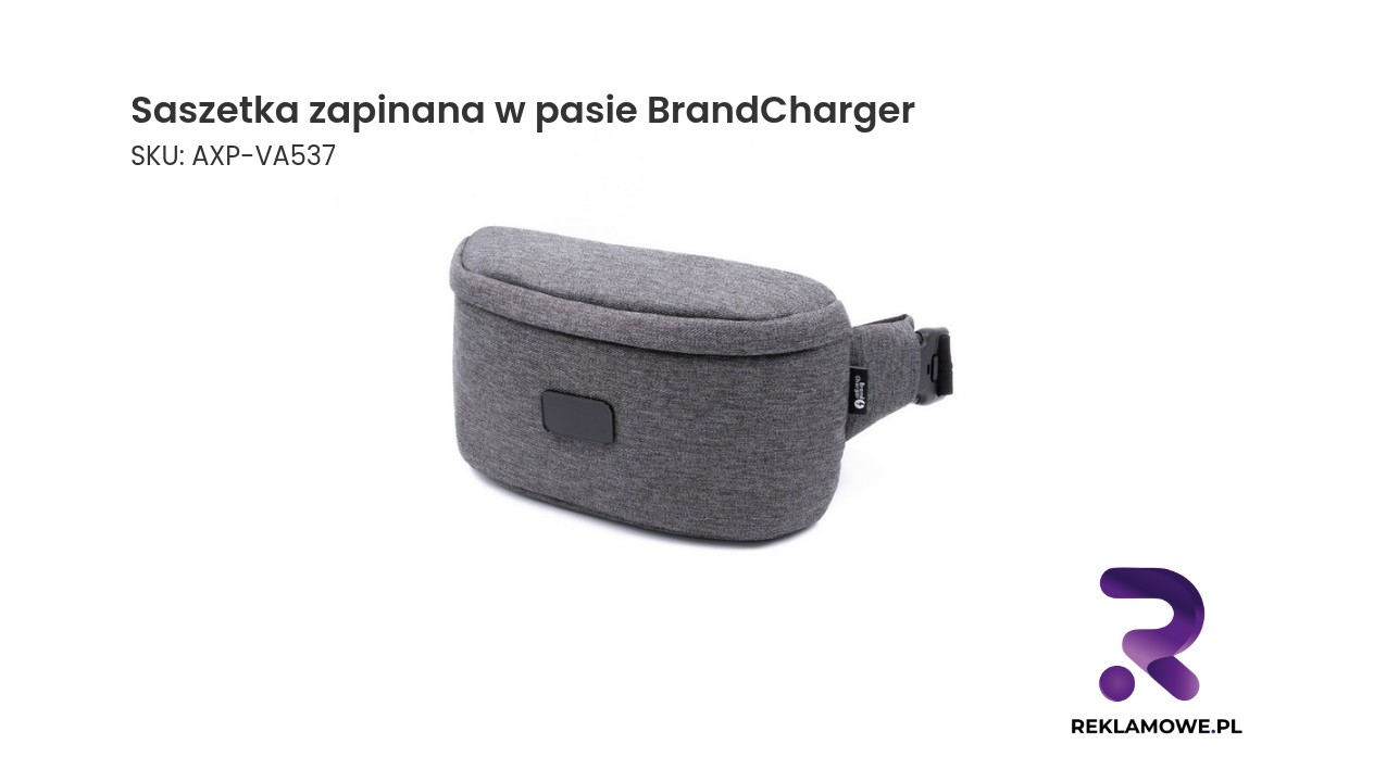 Saszetka zapinana w pasie BrandCharger – praktyczna nerka na co dzień