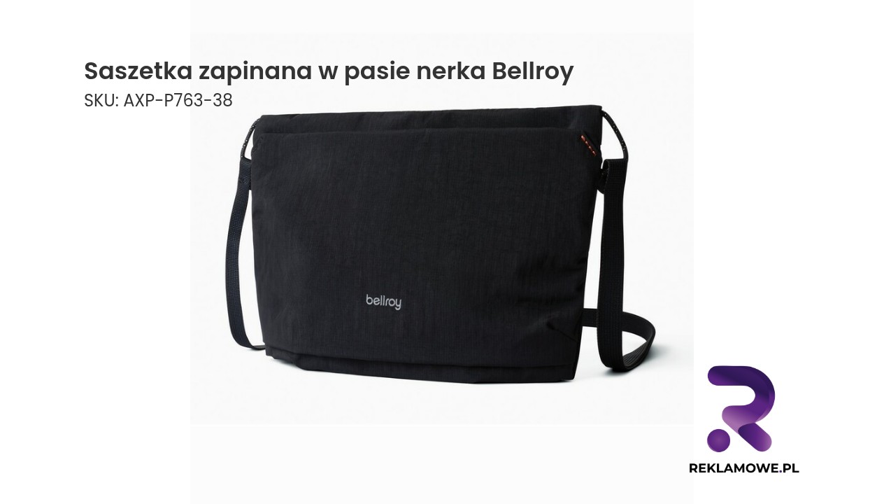 Saszetka zapinana w pasie nerka Bellroy – funkcjonalna nerka na co dzień