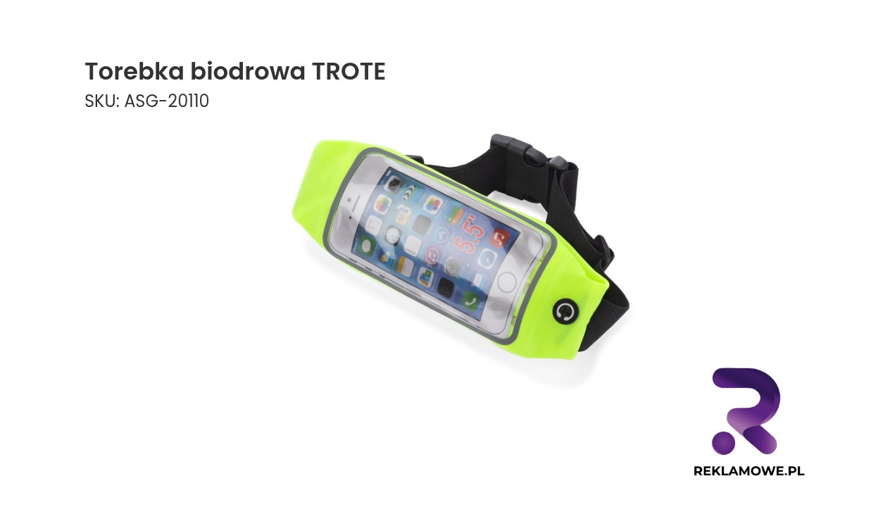 Torebka biodrowa TROTE Torebka biodrowa TROTE – praktyczna i stylowa saszetka na co dzień